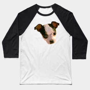 Cute Puppy Face Baseball T-Shirt